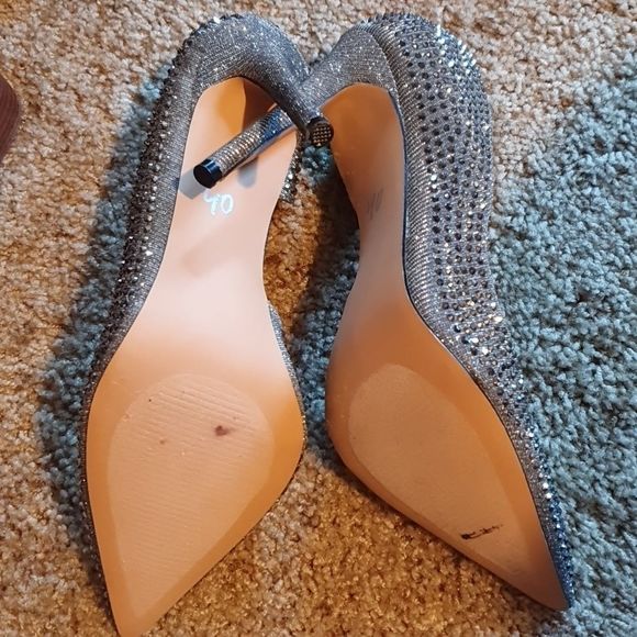 Steve Madden Proper Crystal D'Orsay Pumps sz 7 - Picture 8 of 8